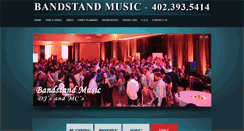 Desktop Screenshot of bandstandmusic.com